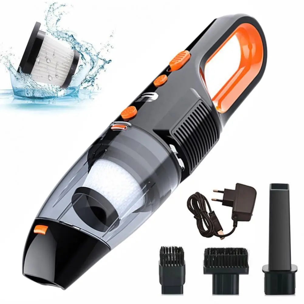 Car Vacuum Cleaner Strong Suction Wet Dry Use 6000Pa Dust Collector with HEPA Filter EU Plug for Vehicle Accessories
Car Vacuum Cleaner Strong Suction Wet Dry Use 6000Pa Dust Collector with HEPA Filter EU Plug for Vehicle Accessories