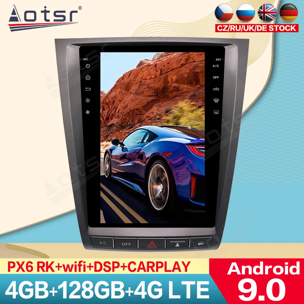 Tesla Big Screen Android PX6 For Lexus GS GS300 GS460 GS350 2004+ Car multimedia DVD Player Radio Carplay GPS Navigation BT Wifi
Tesla Big Screen Android PX6 For Lexus GS GS300 GS460 GS350 2004+ Car multimedia DVD Player Radio Carplay GPS Navigation BT Wifi