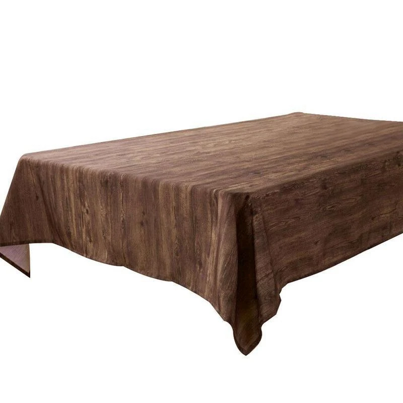 JEYL Rectangle Polyester Waterproof Oil-Proof Table Cloth Cover with Vintage Wood Pattern Printed for Dining Table Top
JEYL Rectangle Polyester Waterproof Oil-Proof Table Cloth Cover with Vintage Wood Pattern Printed for Dining Table Top