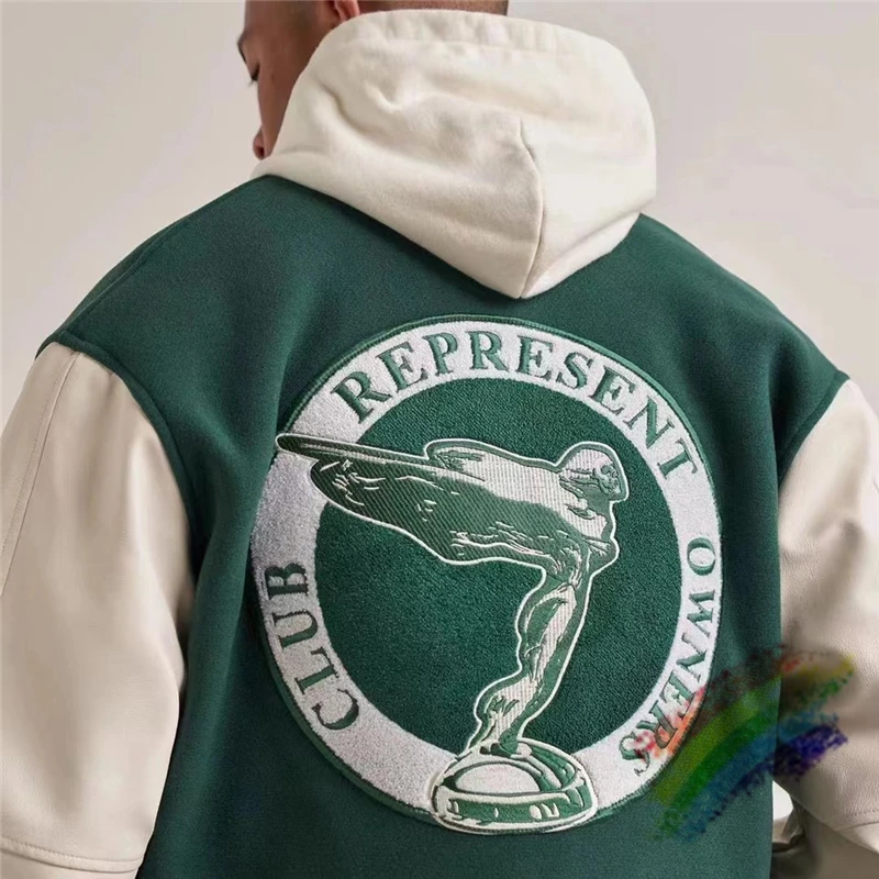 Embroidery Flying Goddess Owners Club Represent Jacket Women Men Best Quality PU Leather Bomber Varsity Jackets Coats
Embroidery Flying Goddess Owners Club Represent Jacket Women Men Best Quality PU Leather Bomber Varsity Jackets Coats