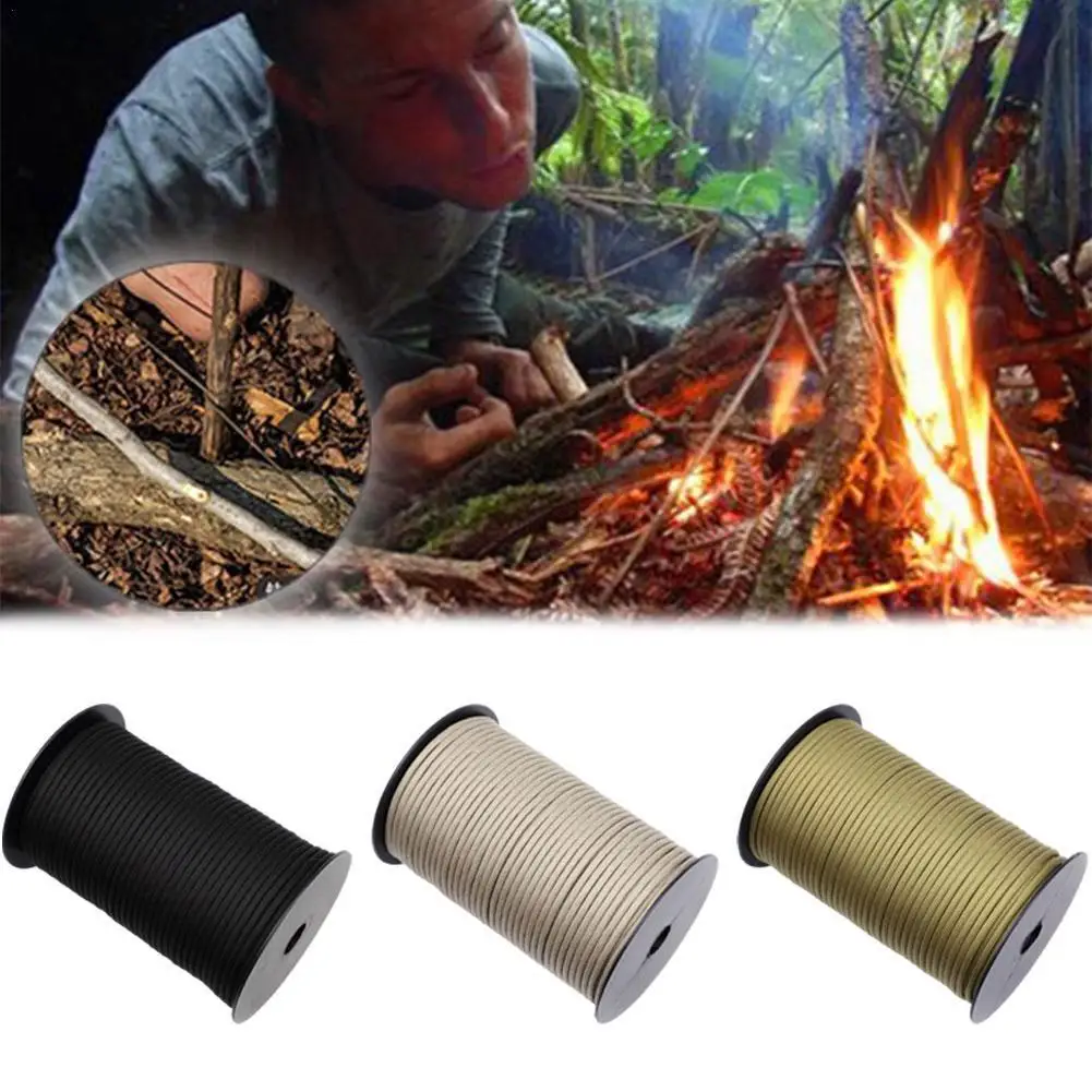 Outdoor Climbing Camping Emergency Survival Rope 100 Meters Shaft Mounted 9 Core Umbrella Rope
Outdoor Climbing Camping Emergency Survival Rope 100 Meters Shaft Mounted 9 Core Umbrella Rope