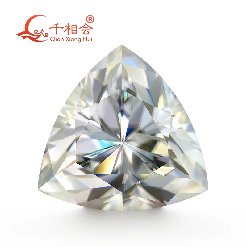 DF GH IJ color white trillion shape Sic material moissanite loose gem stone qianxianghui 
DF GH IJ color white trillion shape Sic material moissanite loose gem stone qianxianghui
