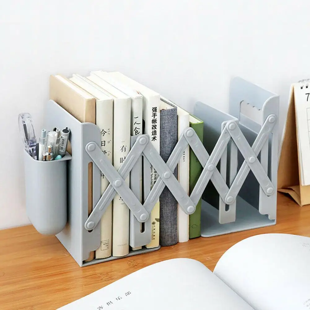 Retractable Book Support Stand Pen Holders Desk Bookends Adjustable Expandable Desktop Metal Bookshelf Organizer Storage Rack
Retractable Book Support Stand Pen Holders Desk Bookends Adjustable Expandable Desktop Metal Bookshelf Organizer Storage Rack