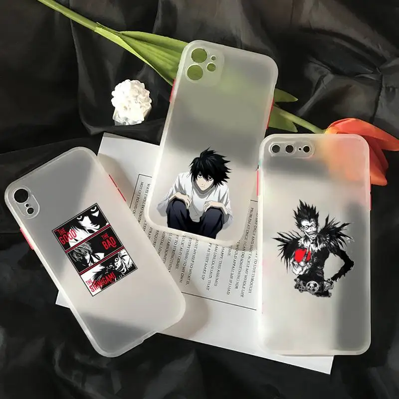 Death Note L Lawliet Phone Case matte transparent For iphone 7 8 11 12 plus mini x xs xr pro max cover
Death Note L Lawliet Phone Case matte transparent For iphone 7 8 11 12 plus mini x xs xr pro max cover