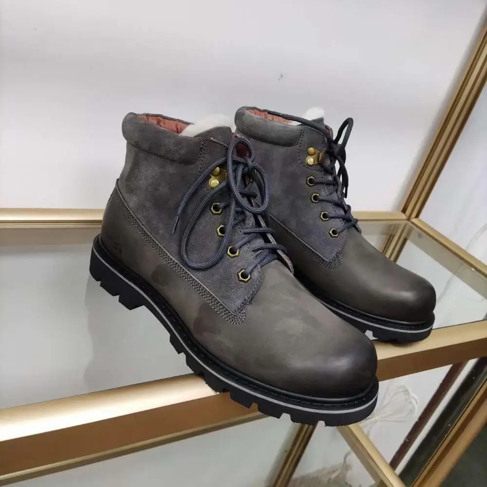 Vallu 2020 winter leather retro vintage old all-match real hair lining non-slip outsole outdoor essential snow boots
Vallu 2020 winter leather retro vintage old all-match real hair lining non-slip outsole outdoor essential snow boots