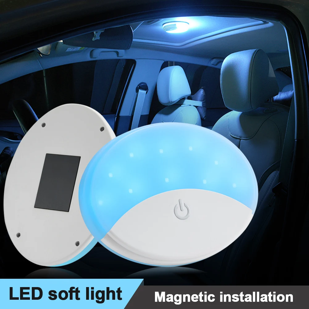 Car Interior Reading Lamp USB Charging LED Portable Round Universal Rechargeable Wireless Touch Type Car Interior Night Light
Car Interior Reading Lamp USB Charging LED Portable Round Universal Rechargeable Wireless Touch Type Car Interior Night Light