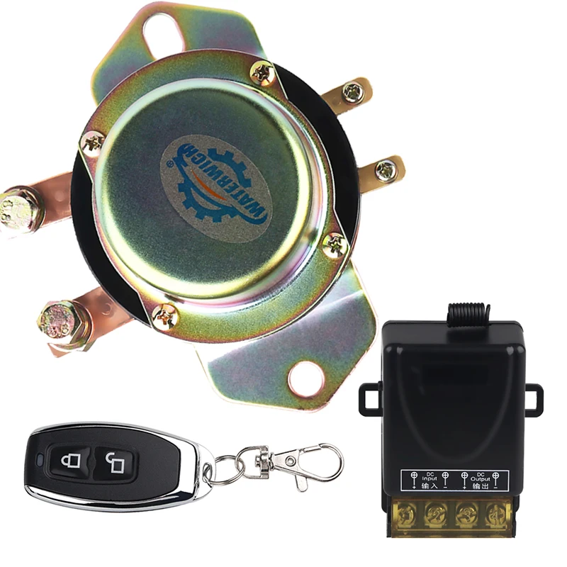 10-15v 100A Remote Control Battery Disconnect Cut Off Electromagnetic Latching Relay Car Battery Isolator Switch 12v
10-15v 100A Remote Control Battery Disconnect Cut Off Electromagnetic Latching Relay Car Battery Isolator Switch 12v
