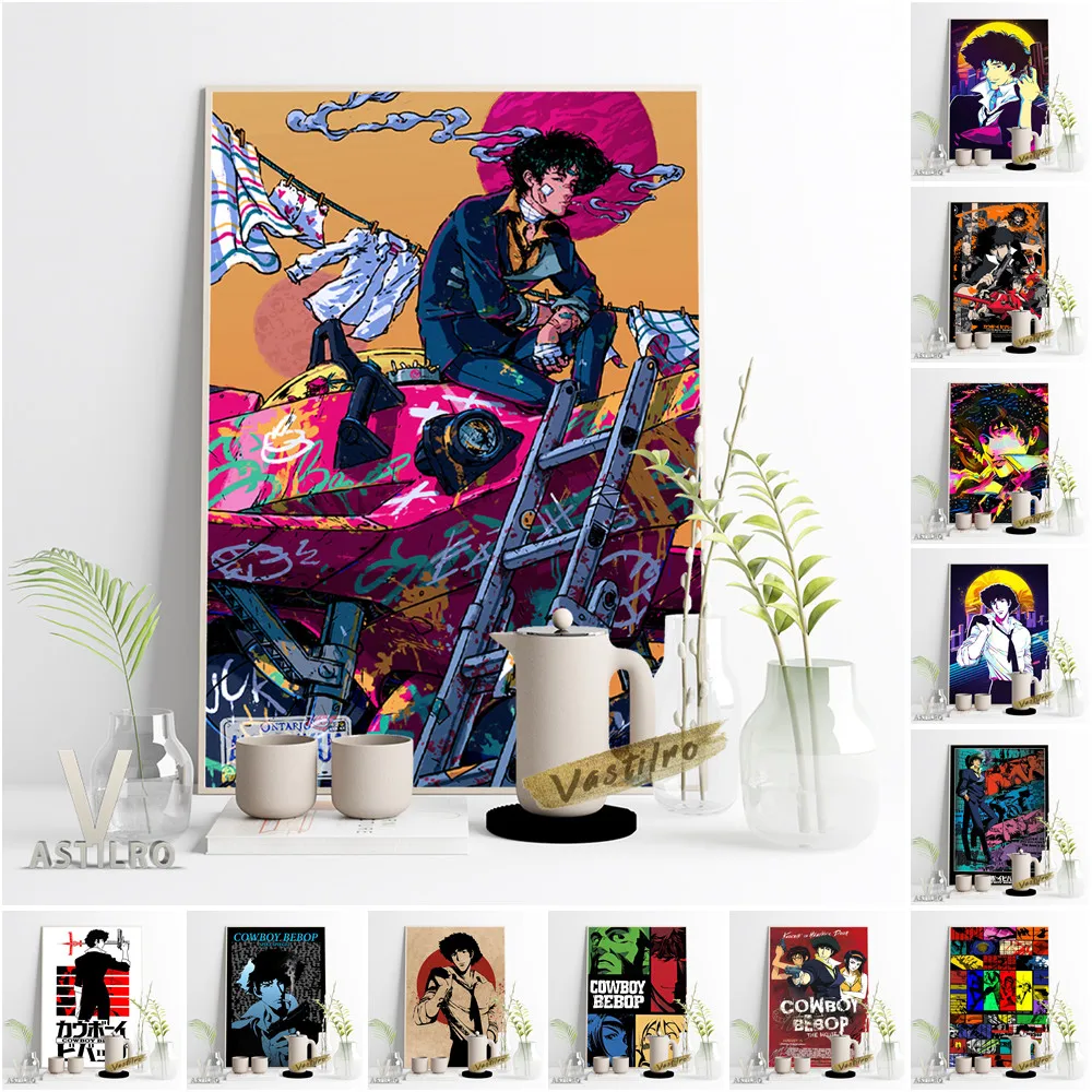 Classic Cartoon Manga Cowboy Bebop Vintage Poster Japan Anime Character Spike Spiegel Print Art Wall Stickers Bedroom Home Decor
Classic Cartoon Manga Cowboy Bebop Vintage Poster Japan Anime Character Spike Spiegel Print Art Wall Stickers Bedroom Home Decor