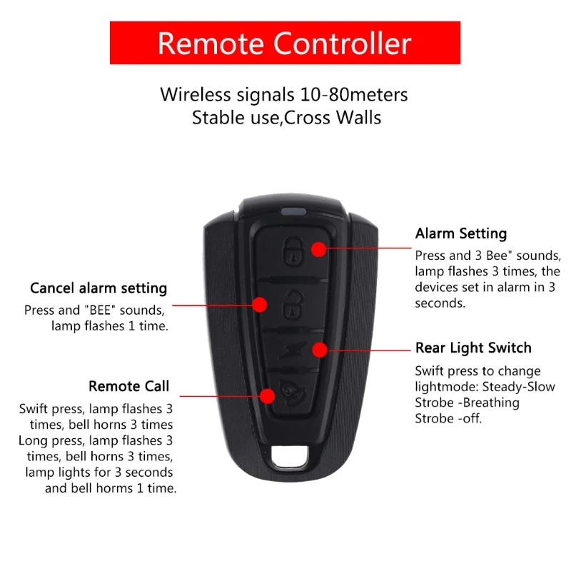Smart Bike Tail Light,Anti-Theft Alarm,RechargeableIntelligent Light Perception and Brake Induction,Bike Finder
Smart Bike Tail Light,Anti-Theft Alarm,RechargeableIntelligent Light Perception and Brake Induction,Bike Finder