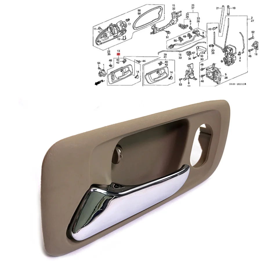 Wooeight OEM 72165S84A01ZC Auto Inner Door Handle Car Interior Door Handle For Honda Odyssey Accord 1999-2002 LHD Accessories
Wooeight OEM 72165S84A01ZC Auto Inner Door Handle Car Interior Door Handle For Honda Odyssey Accord 1999-2002 LHD Accessories