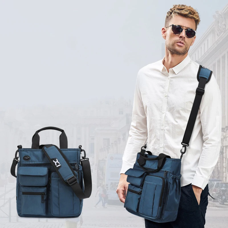 Men multi-function Shoulder Bags Casual Tote Travel Men's Crossbody Bag Luxury Messenger Bags Fashion High Quality Handbag
Men multi-function Shoulder Bags Casual Tote Travel Men's Crossbody Bag Luxury Messenger Bags Fashion High Quality Handbag