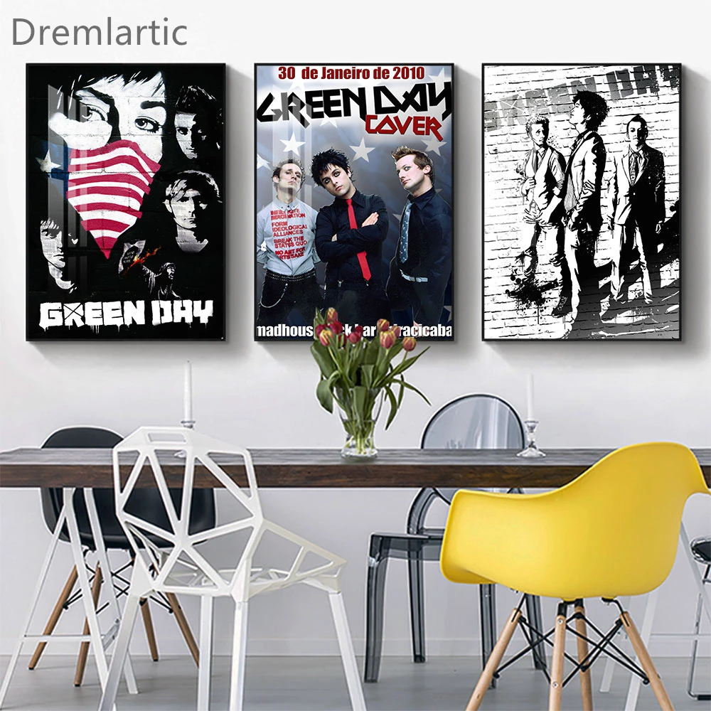 the Green Day Canvas Poster Silk Fabric Modern Style Prints Party House Decor Room#20-1005-42
the Green Day Canvas Poster Silk Fabric Modern Style Prints Party House Decor Room#20-1005-42