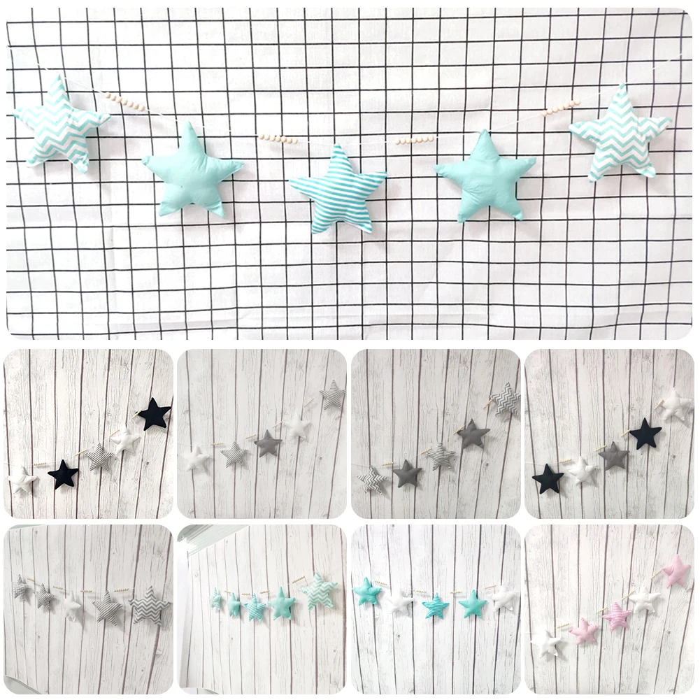 Wall Stickers Nordic Style Stars Pendant Hanging Decor Wall Banner Garland DIY Kid Bedroom Hanging Ornament Room For Home Decor
Wall Stickers Nordic Style Stars Pendant Hanging Decor Wall Banner Garland DIY Kid Bedroom Hanging Ornament Room For Home Decor