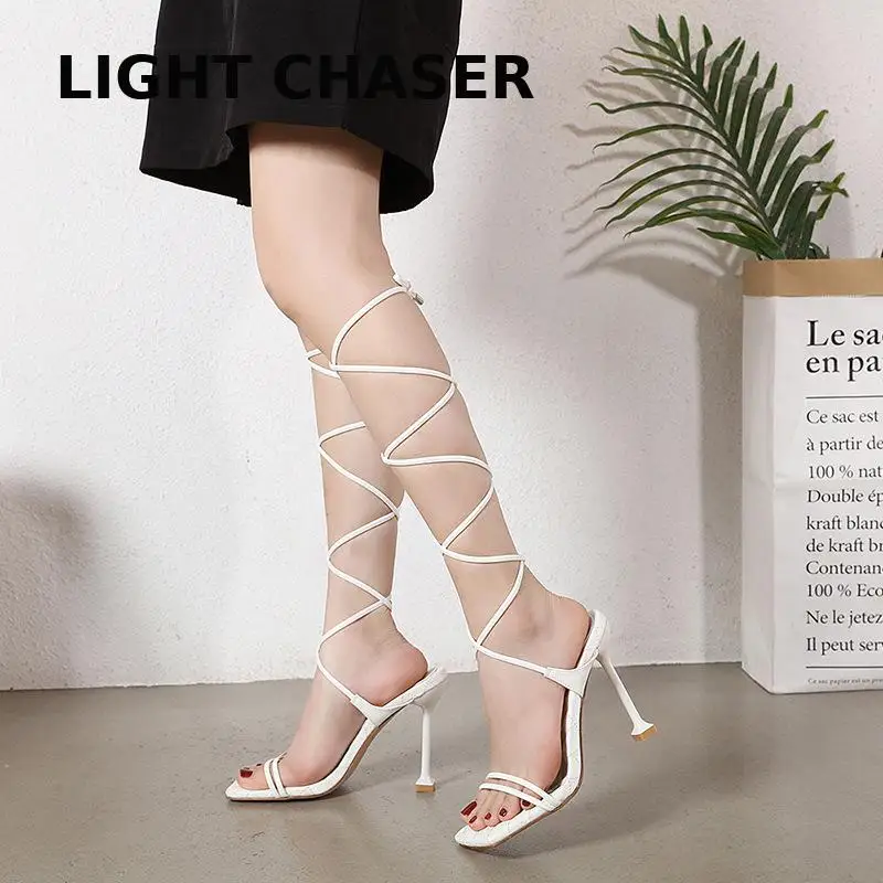 Brand Design Summer New Style Simple Sexy Square Toe Women's Sandals Plaid Thin Strap High Heels Women's Fashion Strappy Sandals 
Brand Design Summer New Style Simple Sexy Square Toe Women's Sandals Plaid Thin Strap High Heels Women's Fashion Strappy Sandals