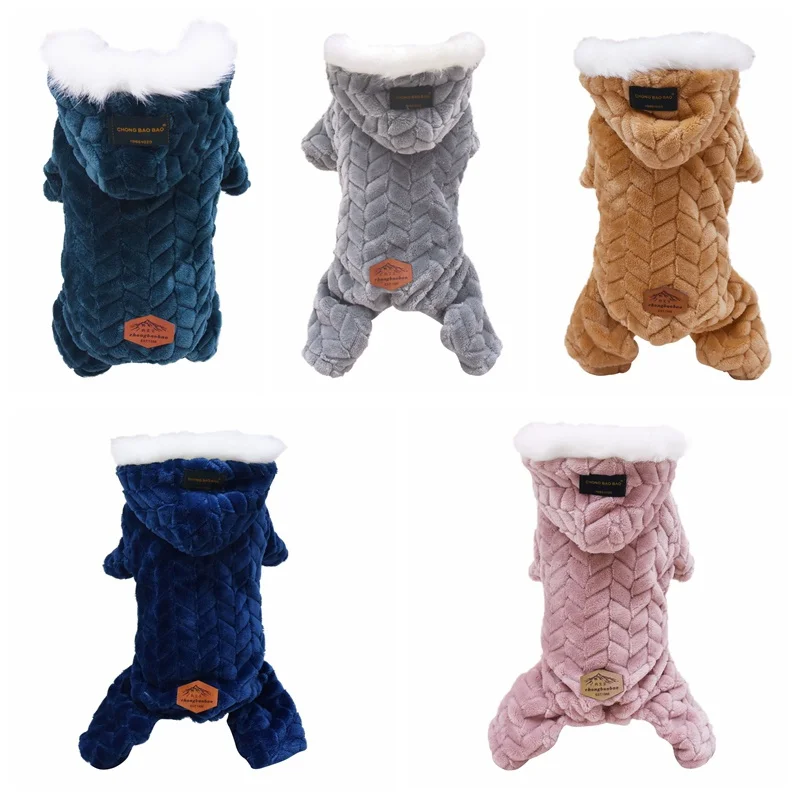 Pet Dog Jacket Clothes Winter Big Fur Collar Four Legs Jumpsuit Thicken Pet Clothing For Teddy Dogs Costume Puppy Clothes Outfit
Pet Dog Jacket Clothes Winter Big Fur Collar Four Legs Jumpsuit Thicken Pet Clothing For Teddy Dogs Costume Puppy Clothes Outfit