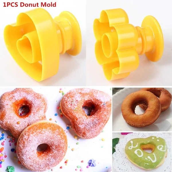 DIY Plastic Doughnut Cake Maker Mold Homes Party Donut Desserts Cutter Mould Donuts Maker Mould Pastry Bread Dessert Molds
DIY Plastic Doughnut Cake Maker Mold Homes Party Donut Desserts Cutter Mould Donuts Maker Mould Pastry Bread Dessert Molds
