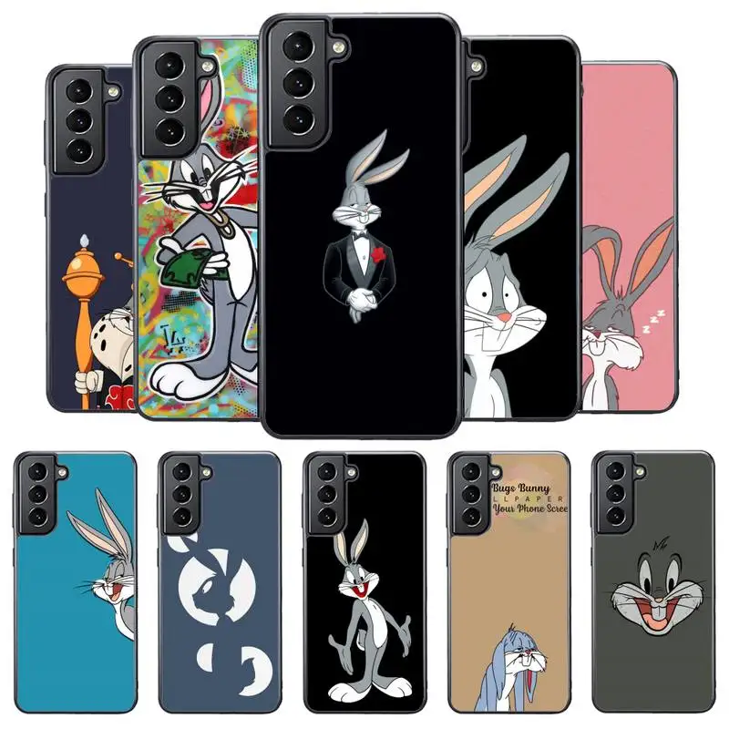 Cartoon cute Bugs Bunny Phone Case For Samsung S21 s20 s30 s10 s9 s8 s7 s6 s5 note20 ultra plus edge PC&TPU soft Cover Fundas
Cartoon cute Bugs Bunny Phone Case For Samsung S21 s20 s30 s10 s9 s8 s7 s6 s5 note20 ultra plus edge PC&TPU soft Cover Fundas