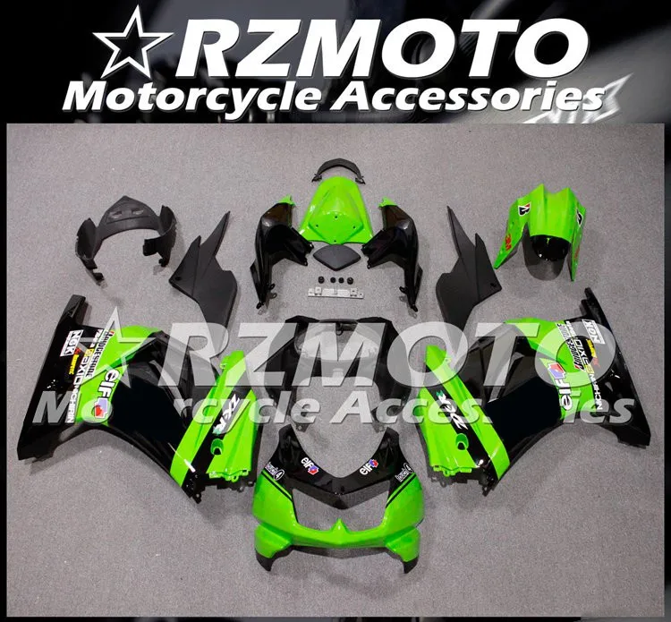 New ABS Fairings kits Fit for KAWASAKI Ninja 250 2008 2009 2010 2011 2012 2013 2014 ZX 250R EX250 08-14 Cool Green black elf
New ABS Fairings kits Fit for KAWASAKI Ninja 250 2008 2009 2010 2011 2012 2013 2014 ZX 250R EX250 08-14 Cool Green black elf