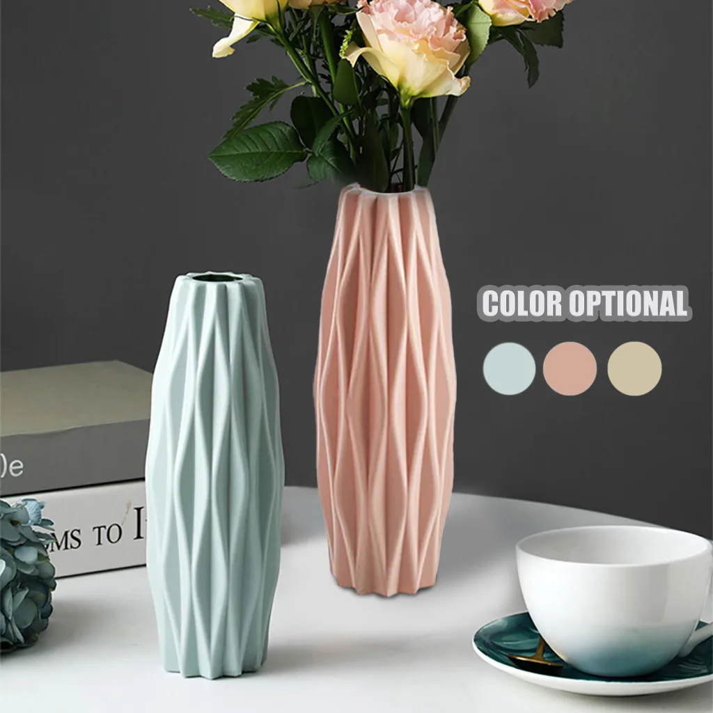 1pc Plastic Shatterproof Flower Plant Pot Vase Study Room Home Wedding Decor living Room Decoration Home Decoration Accessories
1pc Plastic Shatterproof Flower Plant Pot Vase Study Room Home Wedding Decor living Room Decoration Home Decoration Accessories