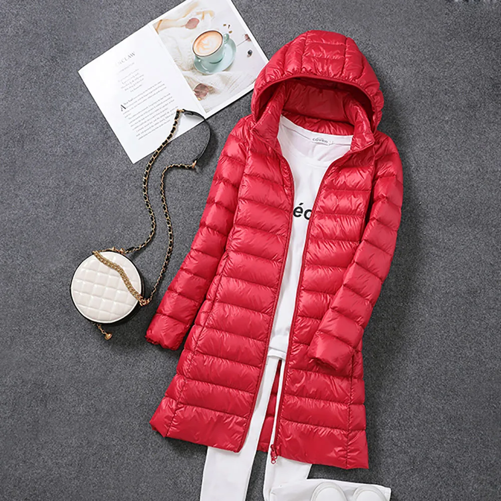 Outwear Warm Coat Women's Long Jacket Parka Brand Parka Simple Windbreaker Lightweight Windproof Duck Down Jacket Plus Size 4XL 
Outwear Warm Coat Women's Long Jacket Parka Brand Parka Simple Windbreaker Lightweight Windproof Duck Down Jacket Plus Size 4XL