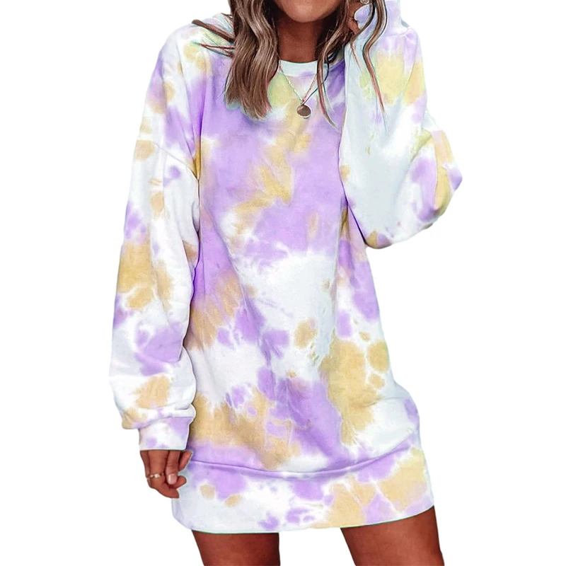 Tie-dye Sweatshirt Long Sleeve Top Women's Jacket Long 2021 Spring Women Clothing Casual Pullover Loose Print Sweatshirt
Tie-dye Sweatshirt Long Sleeve Top Women's Jacket Long 2021 Spring Women Clothing Casual Pullover Loose Print Sweatshirt