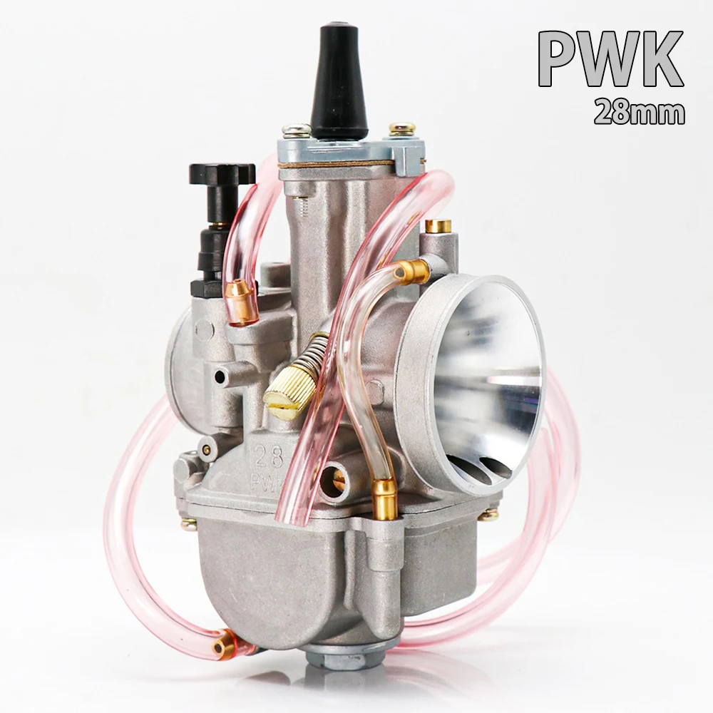 Универсальный карбюратор Keihin PWK OKO для мотоциклов ZS Racing 2T, 4T, 21, 24, 26, 28, 30, 32, 34 мм
Универсальный карбюратор Keihin PWK OKO для мотоциклов ZS Racing 2T, 4T, 21, 24, 26, 28, 30, 32, 34 мм