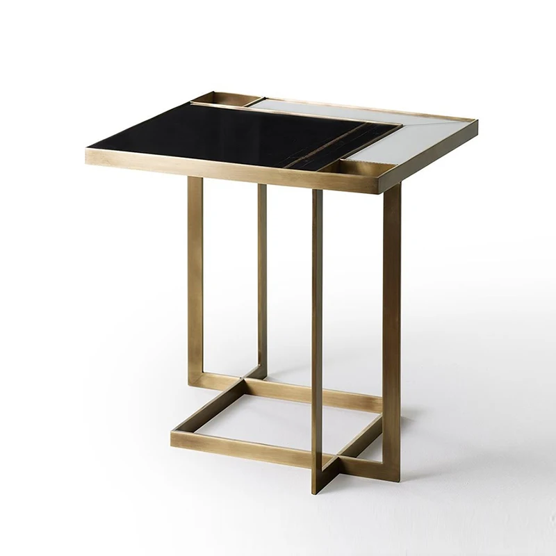 zq Nordic Mild Luxury Marble Square Coffee Table Sofa Living Room Metal Corner Table Bedside Bedroom Side Table
zq Nordic Mild Luxury Marble Square Coffee Table Sofa Living Room Metal Corner Table Bedside Bedroom Side Table