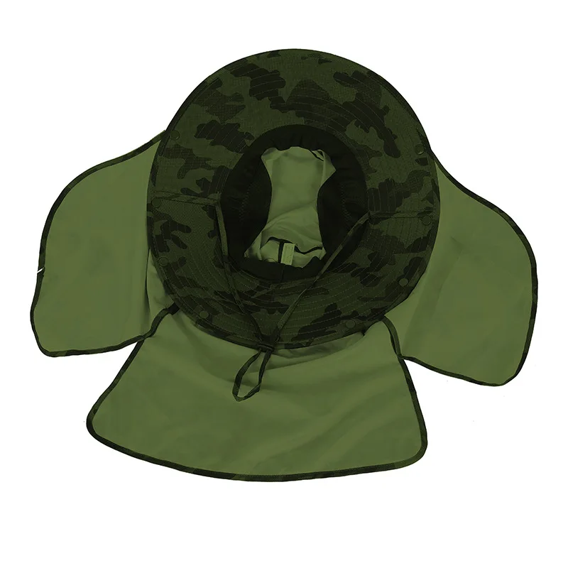 Summer 2IN1 UV Protection Sun Hats For Women Men Breathable Mesh Bucket Hat With Neck Flap Outdoor Wide Brim Fishing Hiking Cap
Summer 2IN1 UV Protection Sun Hats For Women Men Breathable Mesh Bucket Hat With Neck Flap Outdoor Wide Brim Fishing Hiking Cap