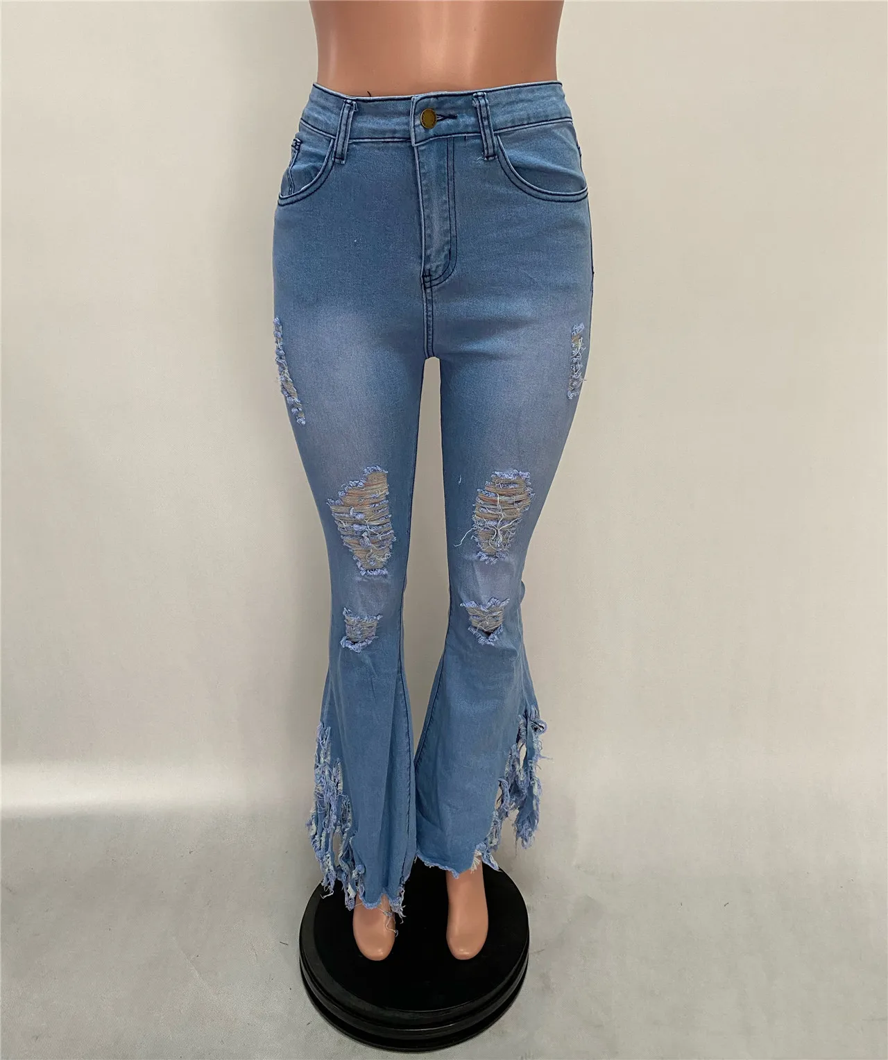 Cutubly Casual Bell Bottom Jeans Tassel Ripped Jeans for Women Hollow Out Sexy Hole Flare Jeans Female Dark Blue Slim Fashion
Cutubly Casual Bell Bottom Jeans Tassel Ripped Jeans for Women Hollow Out Sexy Hole Flare Jeans Female Dark Blue Slim Fashion