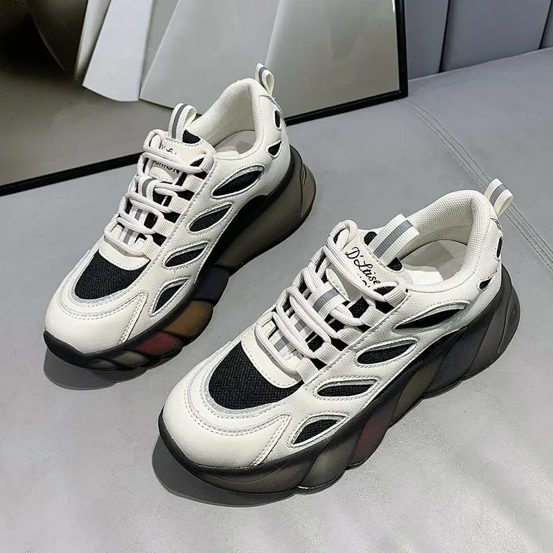 5 Women Sneakers INS Popular Running Shoes Sports Walking Fashion Candy Rainbow Design Platform Comfortable Vulcanized Shoes
5 Women Sneakers INS Popular Running Shoes Sports Walking Fashion Candy Rainbow Design Platform Comfortable Vulcanized Shoes