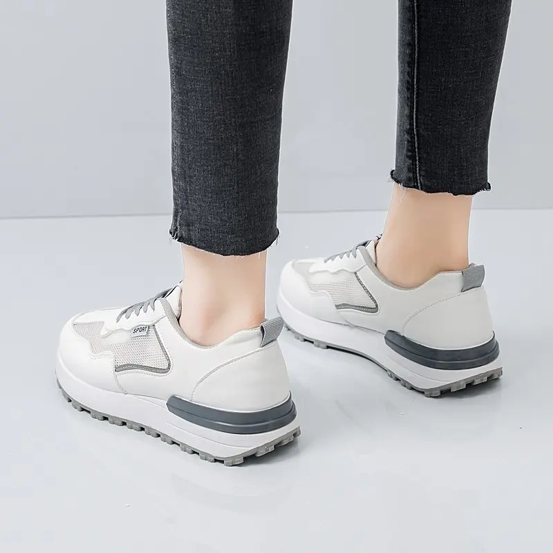 Women Sneakers Casual Shoes Comfortable Mesh Lace-Up Ladies Sport Shoes Platform Shoes Women's Vulcanized Shoes Females Sneakers
Women Sneakers Casual Shoes Comfortable Mesh Lace-Up Ladies Sport Shoes Platform Shoes Women's Vulcanized Shoes Females Sneakers