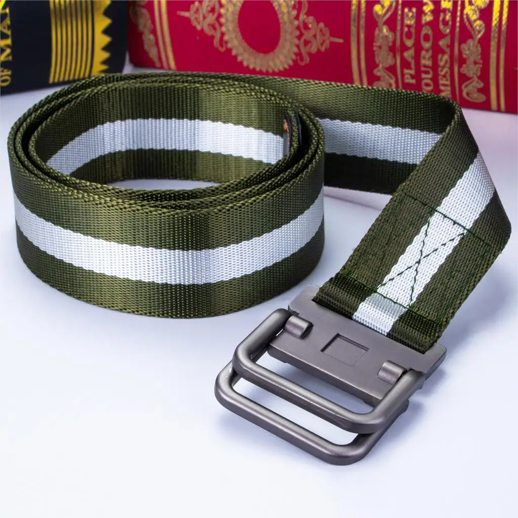 Ремень Hi-Tie мужской/женский, модный дизайнерский Повседневный ковбойский брезентовый пояс для джинсов, металлическая пряжка, зеленый такти...
Ремень Hi-Tie мужской/женский, модный дизайнерский Повседневный ковбойский брезентовый пояс для джинсов, металлическая пряжка, зеленый такти...
