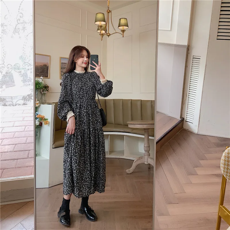 Women 2020 Spring Long Sleeve Plus Size Casual Loose Vintage Shirt Dress Vestidos
Women 2020 Spring Long Sleeve Plus Size Casual Loose Vintage Shirt Dress Vestidos