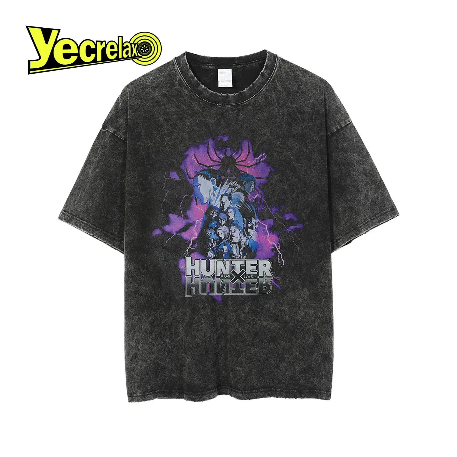 Футболка оверсайз в стиле аниме для мужчин и женщин, уличная одежда в стиле Харадзюку, Стирка в стиле хип-хоп, летняя повседневная женская фу...
Футболка оверсайз в стиле аниме для мужчин и женщин, уличная одежда в стиле Харадзюку, Стирка в стиле хип-хоп, летняя повседневная женская фу...