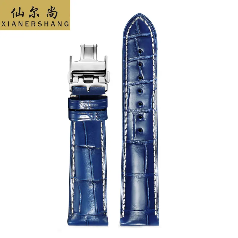 XIANERSHANG Men Women Luxury Lon-gines Watch Band Genuine Alligator Watchbands Butterfly Buckle Crocodile Skin Strap 21MM 20MM
XIANERSHANG Men Women Luxury Lon-gines Watch Band Genuine Alligator Watchbands Butterfly Buckle Crocodile Skin Strap 21MM 20MM