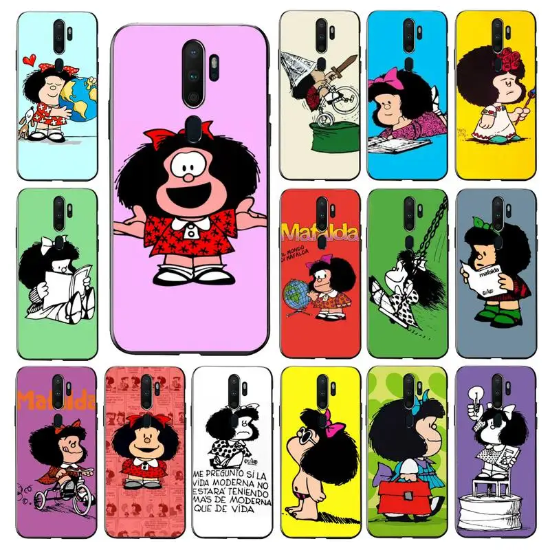 MaiYaCa Mafalda Phone Case for Vivo Y91C Y11 17 19 17 67 81 Oppo A9 2020 Realme c3
MaiYaCa Mafalda Phone Case for Vivo Y91C Y11 17 19 17 67 81 Oppo A9 2020 Realme c3