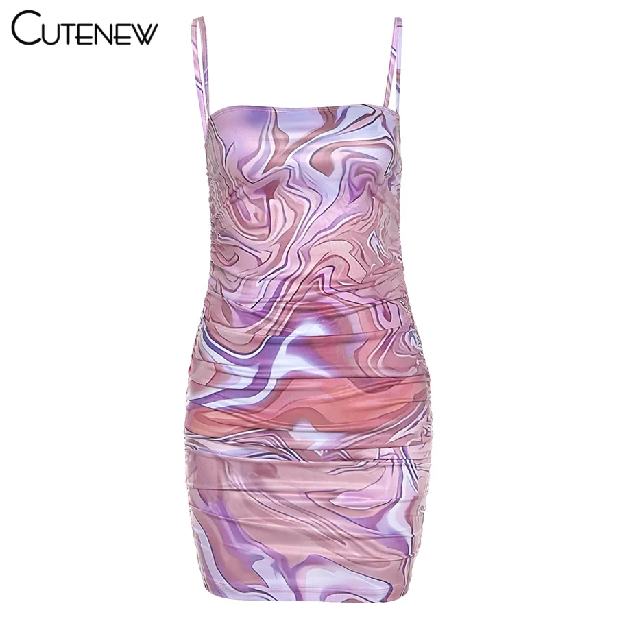 Cutenew Fashion Art Printing Stacked Sleeveless Mini Dress Women Clothes Summer Sexy Skinny Streetwear Casual Strap Lady Dresses
Cutenew Fashion Art Printing Stacked Sleeveless Mini Dress Women Clothes Summer Sexy Skinny Streetwear Casual Strap Lady Dresses