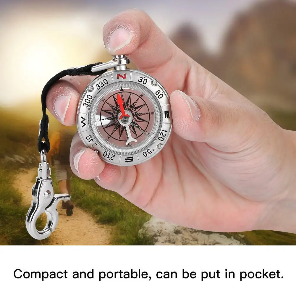 Vintage Zinc Alloy Keychain Portable Mini Compass Keychain Outdoor Camping Hiking Survival Spare Parts ALS88
Vintage Zinc Alloy Keychain Portable Mini Compass Keychain Outdoor Camping Hiking Survival Spare Parts ALS88