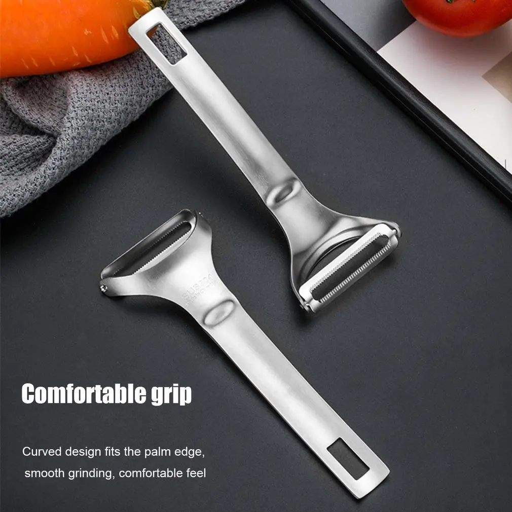 Solid Stainless Steel Fruit Peeler Multifunctional Kitchen Tool Kitchen Vegetable Peeler Potato Peeler Serrated Blade 
Solid Stainless Steel Fruit Peeler Multifunctional Kitchen Tool Kitchen Vegetable Peeler Potato Peeler Serrated Blade