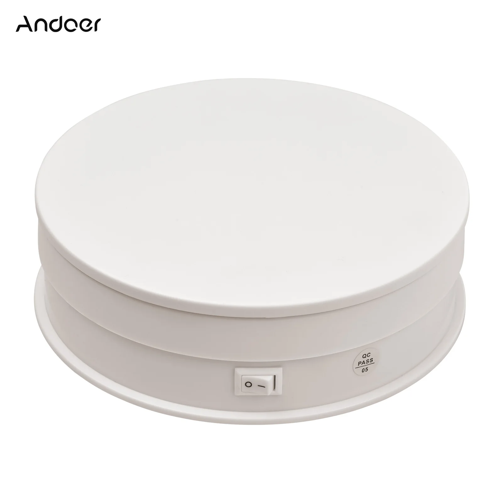 Andoer 6-дюймовый вращающийся Дисплей поворотный стенд моторизованный 360 ° 10 кг грузоподъемность, с питанием от флеш-накопителя USB для мелких до...
Andoer 6-дюймовый вращающийся Дисплей поворотный стенд моторизованный 360 ° 10 кг грузоподъемность, с питанием от флеш-накопителя USB для мелких до...