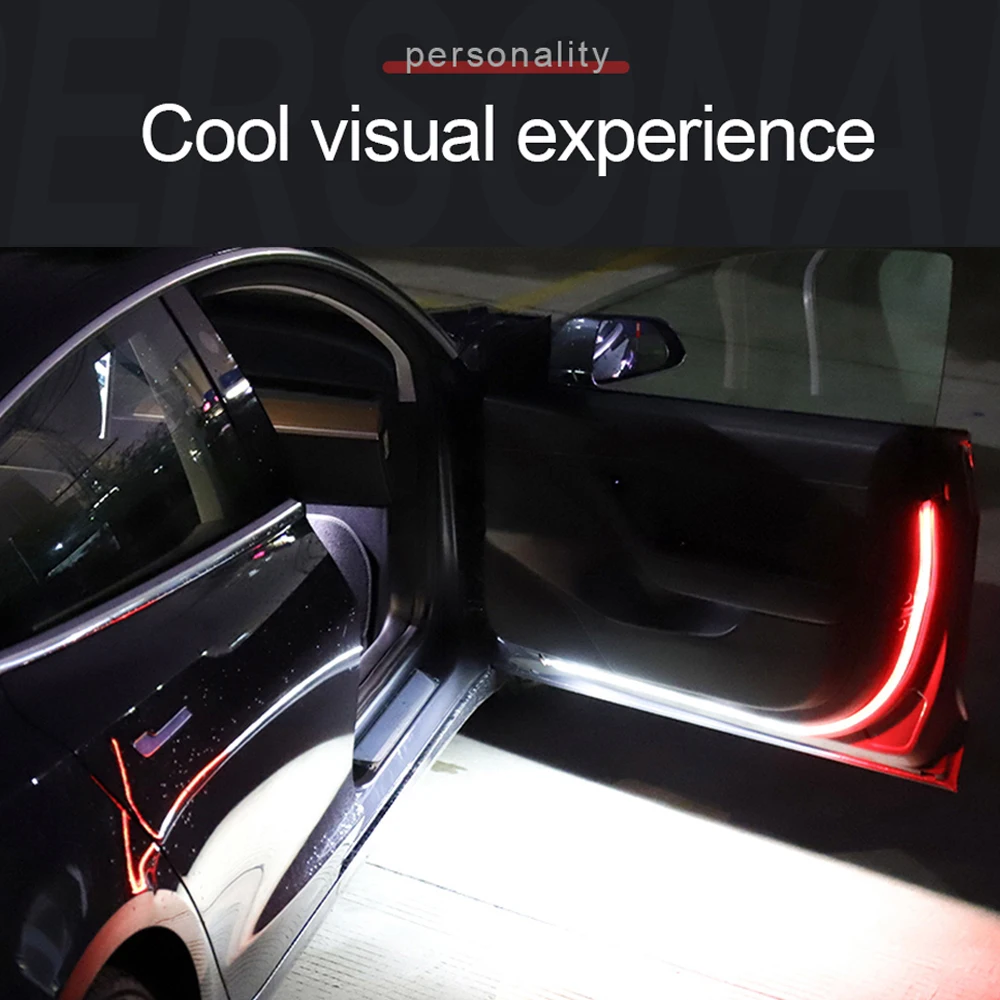 1pcs 1.2M Universal Car Door Light LED Strip Light White Red Color Welcome Light Strobe Flashing Anti Rear-end Collision Safety
1pcs 1.2M Universal Car Door Light LED Strip Light White Red Color Welcome Light Strobe Flashing Anti Rear-end Collision Safety