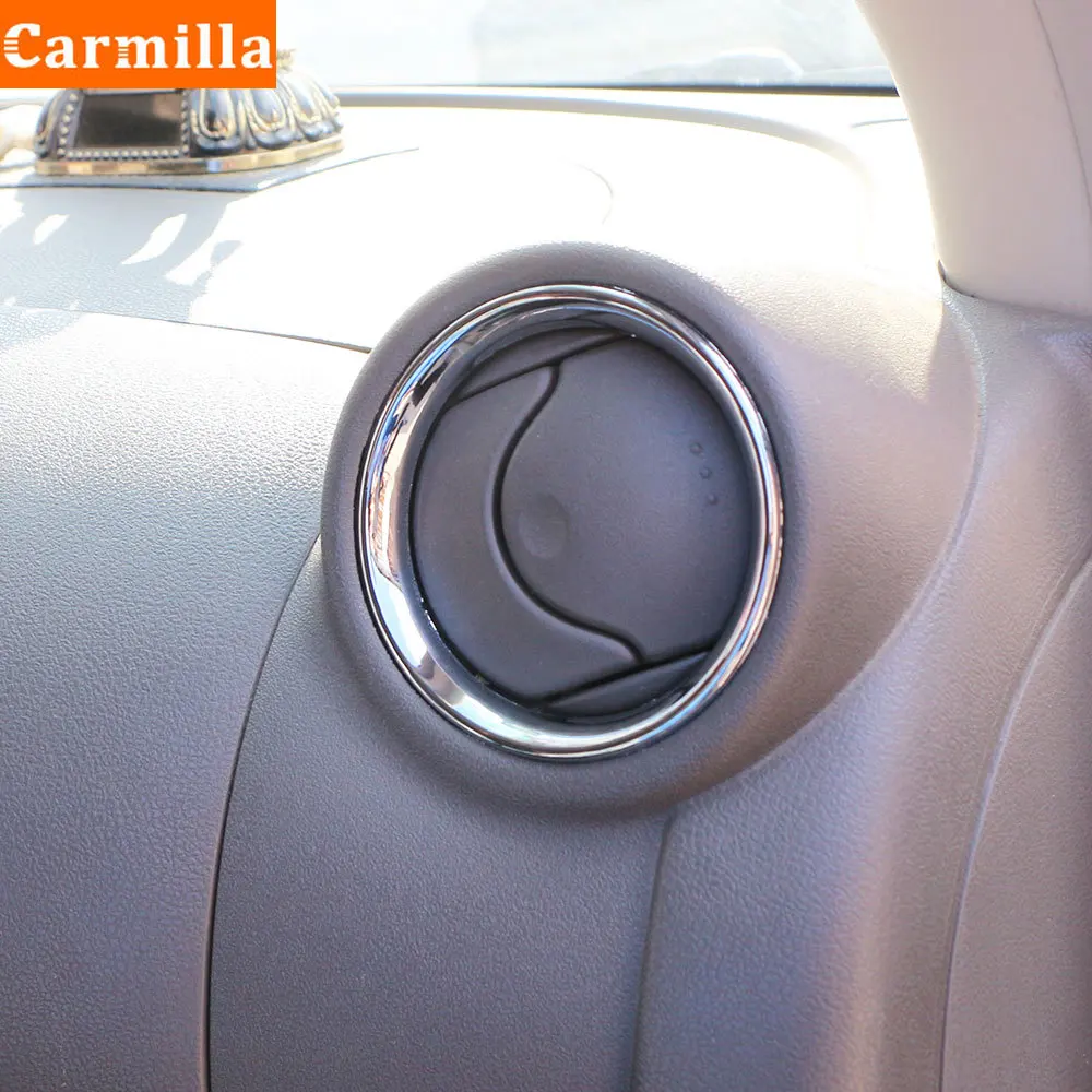 Carmilla Air Vent Outlet Trim for Nissan Versa Latio Almera Sunny 2011 - 2017 ABS Chrome Air Conditioning Vent Cover Stickers
Carmilla Air Vent Outlet Trim for Nissan Versa Latio Almera Sunny 2011 - 2017 ABS Chrome Air Conditioning Vent Cover Stickers