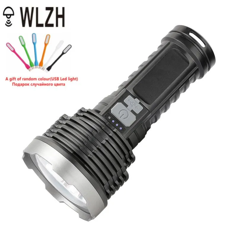 High-power Glare Flashlight Outdoor Patrol Emergency Lighting LED Electric Display Rechargeable Dog Walking Flash Light
High-power Glare Flashlight Outdoor Patrol Emergency Lighting LED Electric Display Rechargeable Dog Walking Flash Light