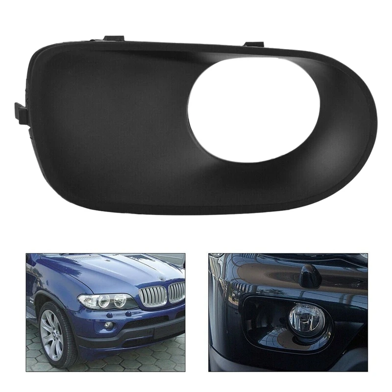 1Pc Right Front Bumper Cover Passenger Side Fog Light Trim Bezel Grill for-BMW X5 E53 2003-2006 51117129300
1Pc Right Front Bumper Cover Passenger Side Fog Light Trim Bezel Grill for-BMW X5 E53 2003-2006 51117129300