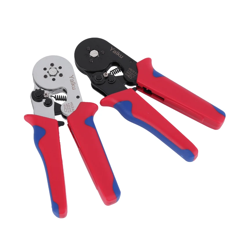 Hand Tool Pliers 6-6 0.25-6mm 23-10AWG Terminals Tube Crimper Pliers Electrical Tool Set 6-4 0.25-10mm 23-7AWG Crimp ferramentas
Hand Tool Pliers 6-6 0.25-6mm 23-10AWG Terminals Tube Crimper Pliers Electrical Tool Set 6-4 0.25-10mm 23-7AWG Crimp ferramentas