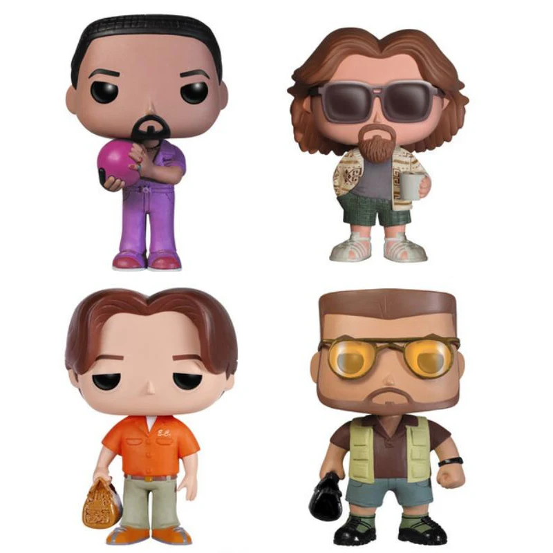 Смотрите фильмы БОЛЬШОЙ ЛЕБОВСКИ Dude & Иисуса виниловые фигурки игрушки|Игровые и