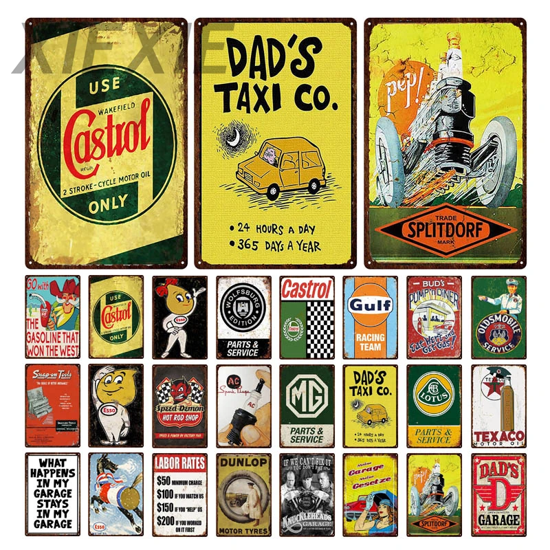 Vintage Metal Sign Garage Car Brand Taxi Tin Sign Decorative Plaque for Garage Gas Station Living Room Home Hanging Wall Decor
Vintage Metal Sign Garage Car Brand Taxi Tin Sign Decorative Plaque for Garage Gas Station Living Room Home Hanging Wall Decor