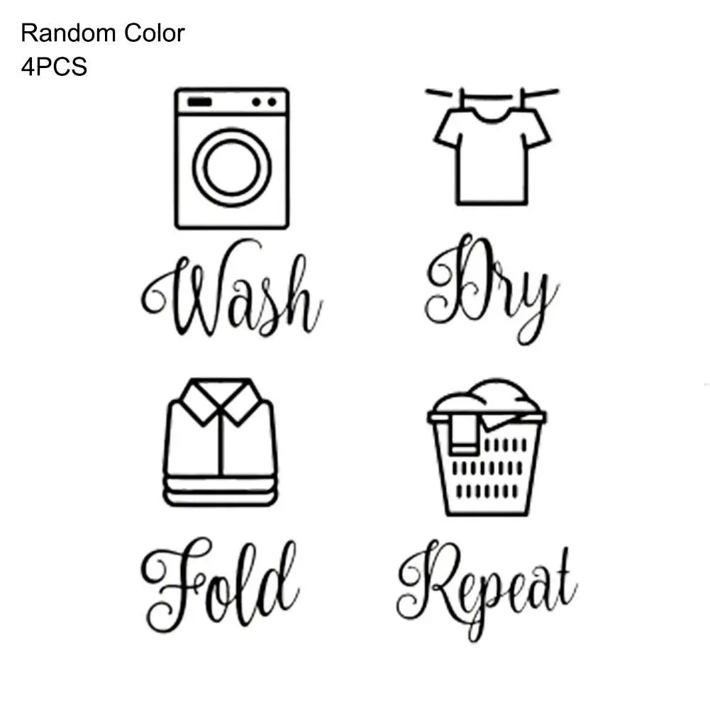 4Pcs Wash Dry Fold Repeat Vinyl Decals Laundry Room 5 inch Tall Set Vinyl Wall Quote Sticker Home Art Decor Drop Shipping
4Pcs Wash Dry Fold Repeat Vinyl Decals Laundry Room 5 inch Tall Set Vinyl Wall Quote Sticker Home Art Decor Drop Shipping