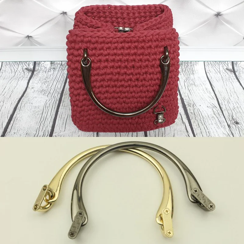 1pcs Replacement Metal Handle for Handbag Antique Bronze Silver Golden DIY Bag Handles Accessories Women Shoulder Bag Strap
1pcs Replacement Metal Handle for Handbag Antique Bronze Silver Golden DIY Bag Handles Accessories Women Shoulder Bag Strap
