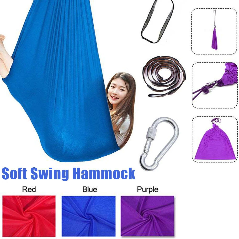Yoga Aerial Hammock Anti-gravity Yoga Belts For Yoga Pilates Training Cotton Swing Hammock Maximum Weight Of 440 Pounds Durable
Yoga Aerial Hammock Anti-gravity Yoga Belts For Yoga Pilates Training Cotton Swing Hammock Maximum Weight Of 440 Pounds Durable